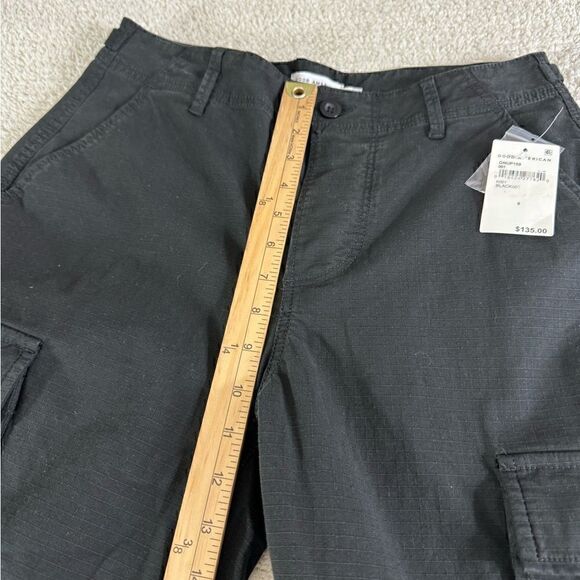 Good American Pants Womens size 6 Desert storm cargo Black Wide leg Baggy New‎ - Picture 10 of 12